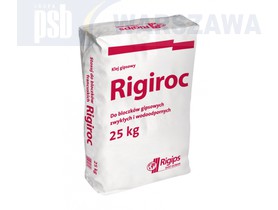 Zdjęcie produktu: klej gipsowy Rigiroc worek 20 kg / 11620595 DO BLOCZKÓW GIPSOWYCH!! - uniwersalny