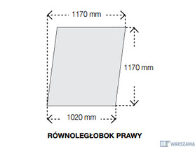 Zdjęcie produktu: Right Parallelogram (prawy równoległobok) Optima Canopy CS5447 Armstrong