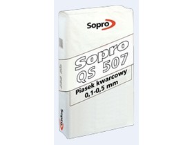 Zdjęcie produktu: Sopro QS 507 Piasek kwarcowy (0,1 - 0,5 mm)  - 25 kg