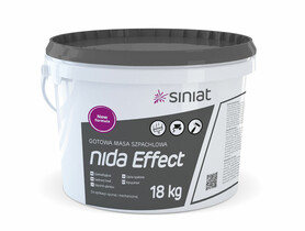 Zdjęcie: NIDA Efekt gotowa masa szpachlowa op. 18 kg. EFFECT wiadro