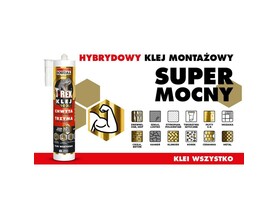 Zdjęcie: SOUDAL Klej hybrydowy T-REX GOLD 290ml