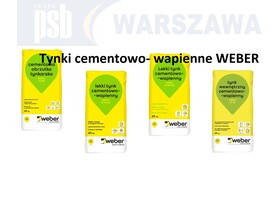 Zdjęcie: Tynk cementowo-wapienny weber IP 18 weber TP541 weber IP INTER PLUS  TP571 Zaprawa tynkarska.