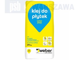 Zdjęcie produktu: weber FIX Easy ZP412 ZP413 ZP414 Zaprawa klejowa do płytek STANDARD, uelastyczniona, elastyczna