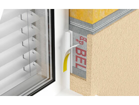 Zdjęcie: Listwa BP12 MINI U listwa przyokienna z uszczelką 6/3 dylatacyjna