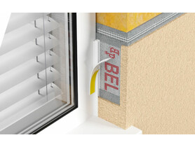 Zdjęcie: Listwa BP12 MINI U listwa przyokienna z uszczelką 6/3 dylatacyjna