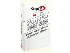 Zdjęcie produktu: Sopro KMT 408  Zaprawa bazowa z trasem do murowania klinkieru M10  - 25 kg