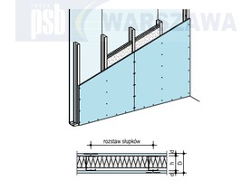 Zdjęcie produktu: Ściana GK 10 cm przykład Systemu produktów