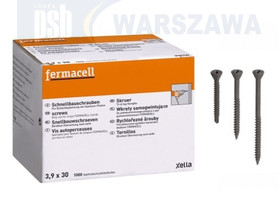 Zdjęcie produktu: Wkręty 3,9 mm 19mm, 22 mm, 30 mm FERMACELL standard do ścian i poddaszy