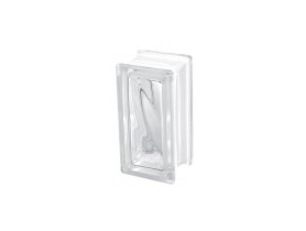 Zdjęcie produktu: Pustak szklany CLEAR 1909/8 WAVE - bezbarwny W „CHMURKA”