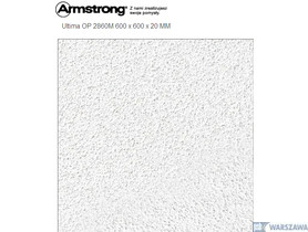 Zdjęcie produktu: ULTIMA OP 20 mm Armstrong kasetonowy sufit podwieszany