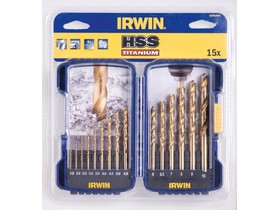 Zdjęcie produktu: Zestaw 19 wierteł HSS-TiN:                              1.0-10.0 mm co 0.5 mm 10502603 