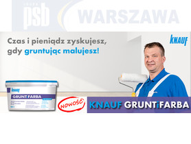 Zdjęcie produktu: GRUNTiFarba Knauf biała farba gruntująco – malująca