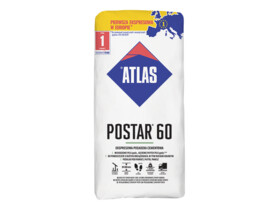 Zdjęcie: ATLAS POSTAR 60 Ekspresowa posadzka cementowa 25 kg ekspresowa posadzka cementowa (10-100 mm)