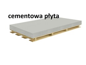 Zdjęcie: Płyta Aquaroc cementowo włóknowa wewnętrzna i zewnętrzna Aquaroc Rigips