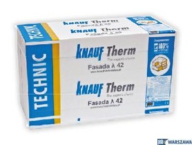 Zdjęcie: KNAUF Therm TECH Fasada λ 42 Styropian fasadowy