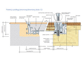 Zdjęcie: Klapa podłogowa FF system seria 5000 15kN Aluminium i Stal nierdzewna - różne wymiary