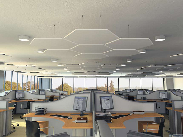 Zdjęcie: Convex (boki wypukłe) OPTIMA CANOPY CS 5441 Armstrong