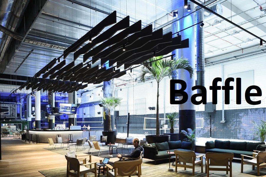 Ecophon Baffle akustyczne Solo, Wave, ZigZag, Wall, Advance