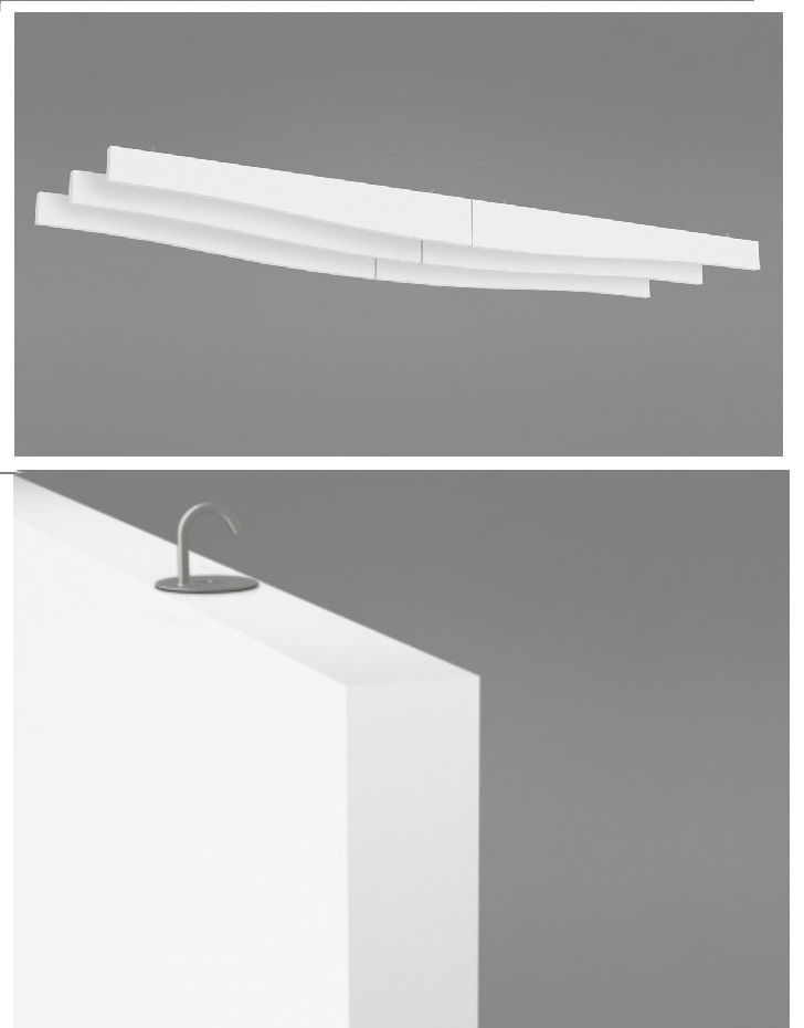 Ecophon Baffle akustyczne Solo, Wave, ZigZag, Wall, Advance