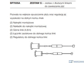 Zdjęcie: Akcesoria dodatkowe INFUSIONS CANOPY Armstrong