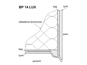 Zdjęcie: Listwa BP14 okapnikowa z siatką 3,0m KAPINOSOWA LUX kapinos