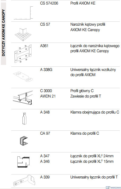 Zdjęcie: AXIOM KE (KNIFE EDGE) CANOPY  Armstrong