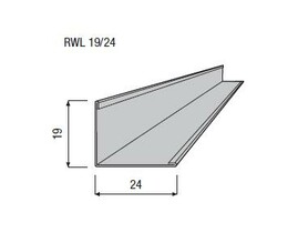 Zdjęcie produktu: KCS kątownik przyścienny 19x24 dł.3,00m VENTATEC L-Randwinkiel op.40szt. - nr 226511