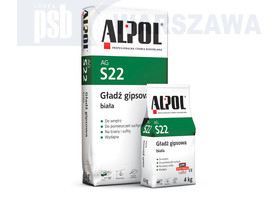 Zdjęcie produktu: Biała gładź gipsowa Alpol AGS22