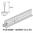 Miniatura zdjęcia: Profil T24 T15  PRELUDE KCS Armstrong do sufitów kasetonowych