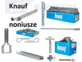 Zdjęcie produktu: Knauf system wieszak noniuszowy dolny, górny, klamra, przedłużka, łącznik