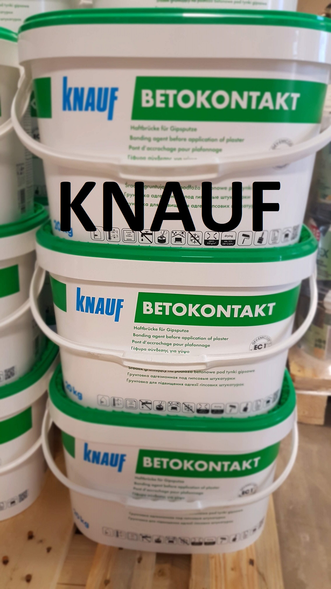 Betokontakt KNAUF Betonkontakt środek gruntujący do betonu
