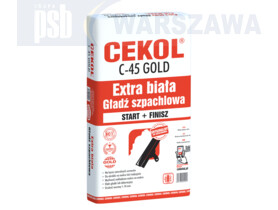 Zdjęcie produktu: Cekol C-45 Biała Gipsowa Gładź Szpachlowa