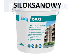 Zdjęcie: Knauf tynk SILOKSANOWY Oxxi S baranek system - Biały/Kolory