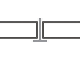 Zdjęcie produktu: Płyta sufitowa Artic A15/24, 1200x600x15 mm akustyczny sufit podwieszany ROCKFON Duża płyta