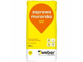 Zdjęcie: Cementowa zaprawa murarska, 10 MPa weber ZM10 ZM10 FIX M10